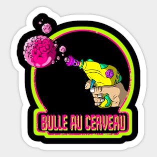 Bulle Au Cerveau Sticker